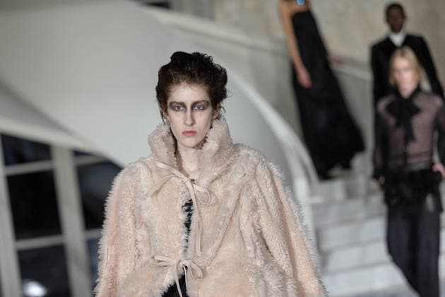 PFW ALAINPAUL Runway NB Model walk at the ALAINPAUL Womenswear Fall Winter 2026-2027 show as part of Paris Fashion Week on March 03, 2026 in Paris, France. Photo by Nasser Berzane ABACAPRESS.COM Paris France  Copyright: xBerzanexNasser ABACAx