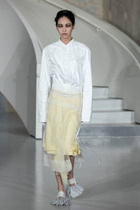 PFW ALAINPAUL Runway NB Model walk at the ALAINPAUL Womenswear Fall Winter 2026-2027 show as part of Paris Fashion Week on March 03, 2026 in Paris, France. Photo by Nasser Berzane ABACAPRESS.COM Paris France  Copyright: xBerzanexNasser ABACAx