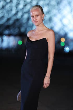 PFW Le Grand Diner du Louvre Arrivals Photocall Olympia Scarry attending the Le Grand Diner du Louvre Arrivals Photocall at the Musee du Louvre as part of Paris Fashion Week on March 03, 2026 in Paris, France. Photo by Jerome Dominé ABACAPRESS.COM Paris France  Copyright: xDominexJerome ABACAx