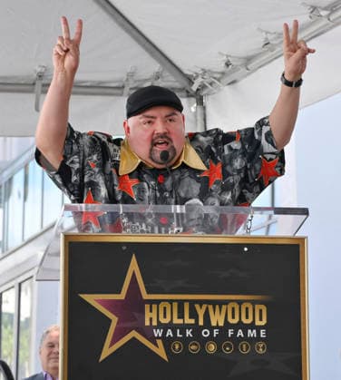 Comedian Gabriel Fluffy Iglesias makes comments during an unveiling ceremony honoring him with the 2,838th star on the Hollywood Walk of Fame in Los Angeles on Tuesday, March 3, 2026.  LAP2026030312 JIMxRUYMEN