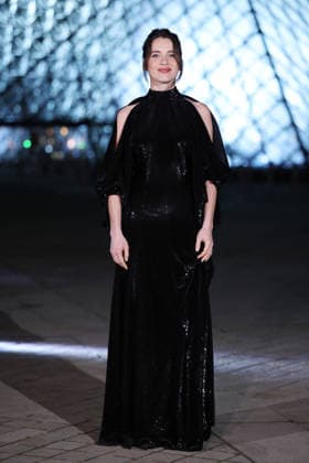 PFW Le Grand Diner du Louvre Arrivals Photocall Rebecca Marder attending the Le Grand Diner du Louvre Arrivals Photocall at the Musee du Louvre as part of Paris Fashion Week on March 03, 2026 in Paris, France. Photo by Jerome Dominé ABACAPRESS.COM Paris France  Copyright: xDominexJerome ABACAx