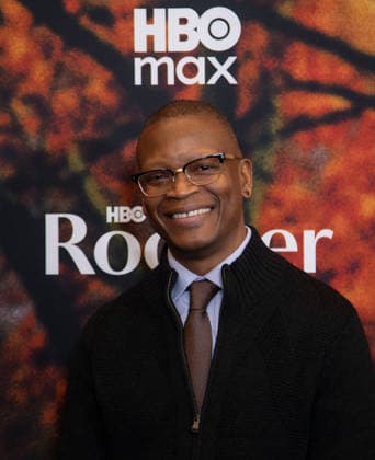 Lawrence Gilliard Jr. arrives on the red carpet at the premiere of HBO Rooster on Tuesday, March 3, 2026 in New York City.  NYP20260303511 SERENAxXUxNING