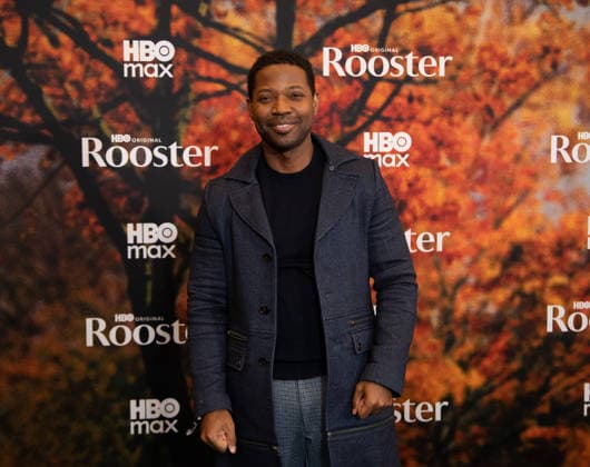 Stephen Rider arrives on the red carpet at the premiere of HBO Rooster on Tuesday, March 3, 2026 in New York City.  NYP20260303527 SERENAxXUxNING