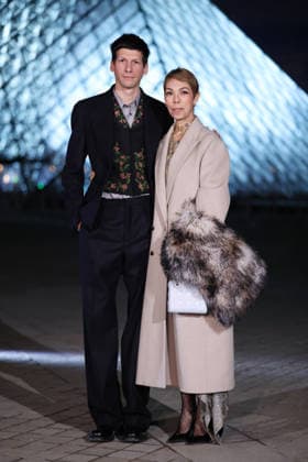 PFW Le Grand Diner du Louvre Arrivals Photocall Guest attending the Le Grand Diner du Louvre Arrivals Photocall at the Musee du Louvre as part of Paris Fashion Week on March 03, 2026 in Paris, France. Photo by Jerome Dominé ABACAPRESS.COM Paris France  Copyright: xDominexJerome ABACAx