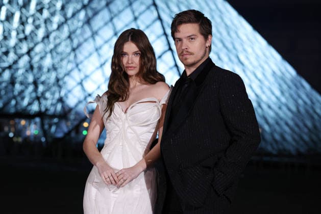 PFW Le Grand Diner du Louvre Arrivals Photocall Barbara Palvin and Dylan Sprouse attending the Le Grand Diner du Louvre Arrivals Photocall at the Musee du Louvre as part of Paris Fashion Week on March 03, 2026 in Paris, France. Photo by Jerome Dominé ABACAPRESS.COM Paris France  Copyright: xDominexJerome ABACAx