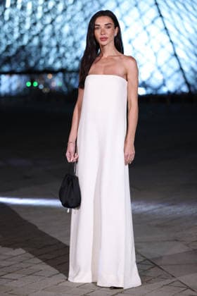 PFW Le Grand Diner du Louvre Arrivals Photocall Amy Jackson attending the Le Grand Diner du Louvre Arrivals Photocall at the Musee du Louvre as part of Paris Fashion Week on March 03, 2026 in Paris, France. Photo by Jerome Dominé ABACAPRESS.COM Paris France  Copyright: xDominexJerome ABACAx
