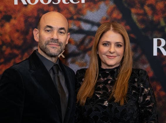 Ian Gomez and Annie Mumolo arrive on the red carpet at the premiere of HBO Rooster on Tuesday, March 3, 2026 in New York City.  NYP20260303522 SERENAxXUxNING