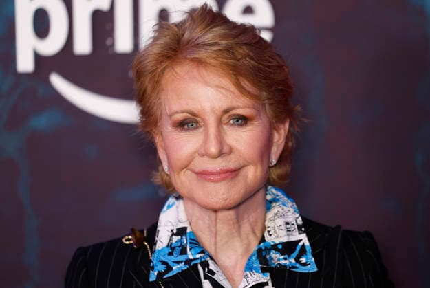 Patricia Cornwell arrives on the red carpet at Prime Video s Scarpetta New York Premiere at Regal Union Square on Tuesday, March 3, 2026 in New York City.  NYP20260303222 JOHNxANGELILLO
