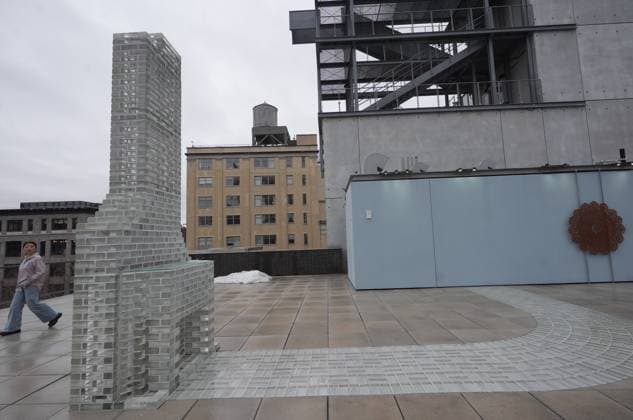 Whitney Biennial 2026 opens at the Whitney Museum in New York City NEW YORK, UNITED STATES - MARCH 03: The longest-running survey of contemporary art in the United States, the Whitney Biennial opens its doors for press preview at the Whitney Museum of American Art on Tuesday 3, 2026, in New York City, United States. Monument (Altadena) (2026), a chimney and walkway installation by Los Angeles-based artist Kelly Akashi is seen on the 5th floor as part of the Whitney Biennial 2026. Selcuk Acar Anadolu New York United States. Editorial use only. Please get in touch for any other usage.  Copyright: x2026xAnadoluxSelcukxAcarx