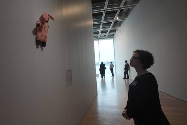 Whitney Biennial 2026 opens at the Whitney Museum in New York City NEW YORK, UNITED STATES - MARCH 03: The longest-running survey of contemporary art in the United States, the Whitney Biennial opens its doors for press preview at the Whitney Museum of American Art on Tuesday 3, 2026, in New York City, United States. The 82nd Whitney Biennial, of the Whitney Museum of American Art, organized by Marcela Guerrero and Drew Sawyer, opens to the public on March 8, featuring 56 artists, duos, and collectives. Selcuk Acar Anadolu New York United States. Editorial use only. Please get in touch for any other usage.  Copyright: x2026xAnadoluxSelcukxAcarx