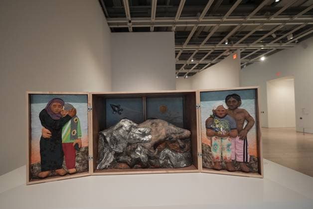 Whitney Biennial 2026 opens at the Whitney Museum in New York City NEW YORK, UNITED STATES - MARCH 03: The longest-running survey of contemporary art in the United States, the Whitney Biennial opens its doors for press preview at the Whitney Museum of American Art on Tuesday 3, 2026, in New York City, United States. The 82nd Whitney Biennial, of the Whitney Museum of American Art, organized by Marcela Guerrero and Drew Sawyer, opens to the public on March 8, featuring 56 artists, duos, and collectives. Selcuk Acar Anadolu New York United States. Editorial use only. Please get in touch for any other usage.  Copyright: x2026xAnadoluxSelcukxAcarx