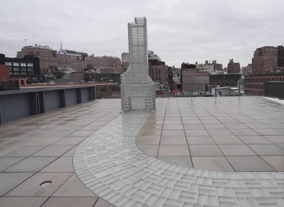 Whitney Biennial 2026 opens at the Whitney Museum in New York City NEW YORK, UNITED STATES - MARCH 03: The longest-running survey of contemporary art in the United States, the Whitney Biennial opens its doors for press preview at the Whitney Museum of American Art on Tuesday 3, 2026, in New York City, United States. Monument (Altadena) (2026), a chimney and walkway installation by Los Angeles-based artist Kelly Akashi is seen on the 5th floor as part of the Whitney Biennial 2026. Selcuk Acar Anadolu New York United States. Editorial use only. Please get in touch for any other usage.  Copyright: x2026xAnadoluxSelcukxAcarx