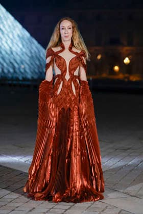 Iris van Herpen - Le Grand Diner du Louvre, Paris France, March 3rd 2026 Olivier Borde Bestimage Photocall of Le Grand Diner du Louvre , France, March 3rd , 2026 Olivier Borde Paris France  Copyright: xOLIVIERxBORDEx xBESTIMAGExOLIVIERxBORDEx xBESTIMAGEx