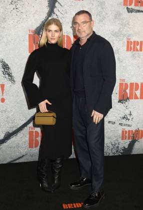 March 3, 2026, New York, New York, USA: TAYLOR NEISEN and actor LIEV SCHREIBER seen at the arrivals for the New York premiere of The Bride held at The Rose Theater at Jazz at Lincoln Center. New York USA  - ZUMAk03_ 20260303_zaf_k03_073 Copyright: xNancyxKaszermanx