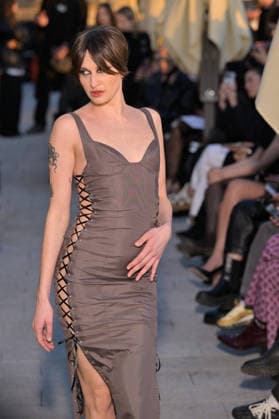 PFW - Pressiat Runway A model walks the runway during the Pressiat Womenswear Fall Winter 2026-2027 show as part of Paris Fashion Week on March 03, 2026 in Paris, France. Photo by Jana Call me J ABACAPRESS.COM Paris Ile de France France  Copyright: xJanaxCallxmexJ ABACAx