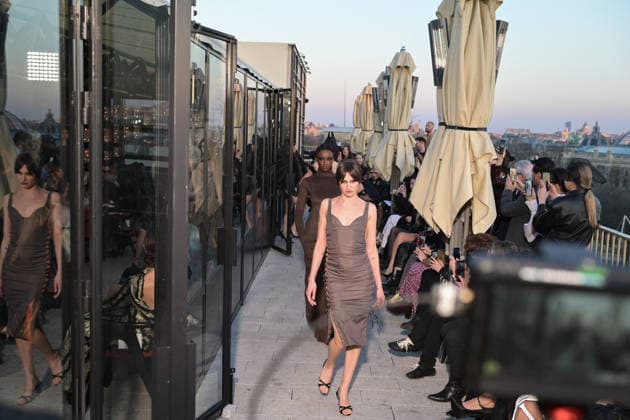 PFW - Pressiat Runway A model walks the runway during the Pressiat Womenswear Fall Winter 2026-2027 show as part of Paris Fashion Week on March 03, 2026 in Paris, France. Photo by Jana Call me J ABACAPRESS.COM Paris Ile de France France  Copyright: xJanaxCallxmexJ ABACAx