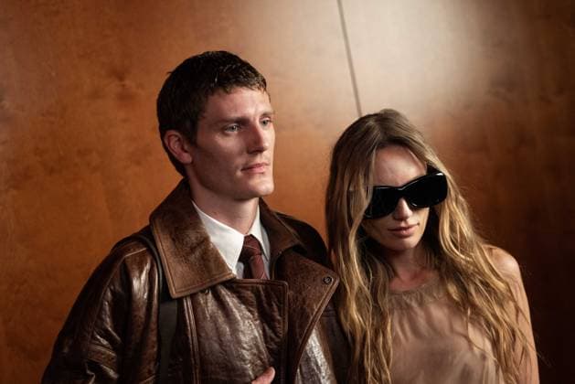 PFW - Saint Laurent Front Row Mikkel Jensen and Maya Stepper attends the Saint Laurent Womenswear Fall Winter 2026-2027 show as part of Paris Fashion Week (PFW)on March 03, 2026 in Paris, France. Photo by Alexis Jumeau ABACAPRESS.COM Paris France  Copyright: xJumeauxAlexis ABACAx