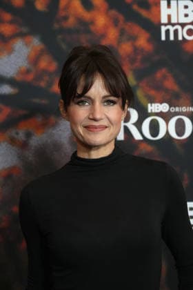 March 3, 2026, New York, New York, USA: CARLA GUGINO attends the red carpet premiere for HBO original comedy series Rooster. New York USA  - ZUMAms4_ 20260303_faf_ms4_009 Copyright: xSoniaxMoskowitzxGordonx