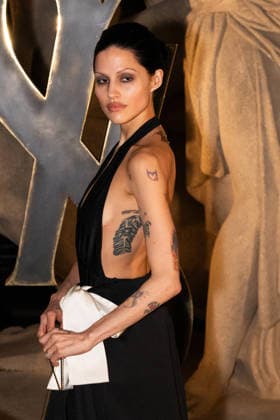 PFW - Saint Laurent Front Row Gabbriette attends the Saint Laurent Womenswear Fall Winter 2026-2027 show as part of Paris Fashion Week on March 03, 2026 in Paris, France. Photo by Laurent Zabulon ABACAPRESS.COM Paris France  Copyright: xZabulonxLaurent ABACAx
