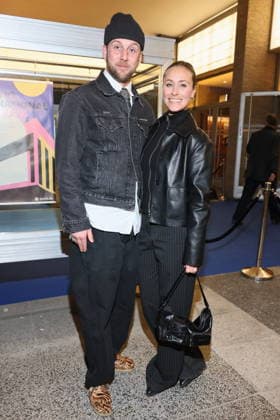 03.03.2026, Tomy Oberberg und Sina Tkotsch, Wiedereröffnung des Kino International nach Sanierung, Berlin, Berlin Deutschland, Germany