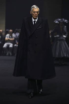 PFW - Matieres Fecales Runway A model walks the runway during the Matieres Fecales Womenswear Fall Winter 2026-2027 show as part of Paris Fashion Week on March 03, 2026 in Paris, France. Photo by Alain Gil Gonzalez ABACAPRESS.COM Paris France  Copyright: xGonzalezxAlain-Gil ABACAx