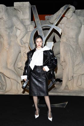 MILK Photocall of Saint Laurent Collection Femme Prêt à Porter Automne Hiver 2026 2027 fashion show during Paris Fashion Week on march 3rd 2026 Cyril Moreau Bestimage Photocall of Saint Laurent Women Ready to Wear Fall Winter 2026 2027 Collection fashion show, during Paris Fashion Week on march 3rd 2026 Paris France  Copyright: xCyrilxMoreaux xBestimagexCyrilxMoreaux xBestimagex