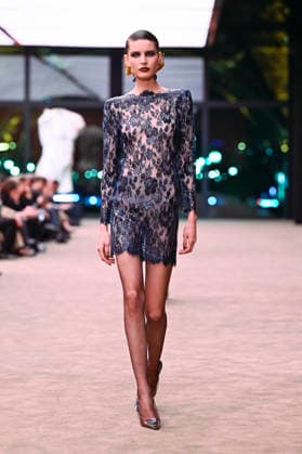 Saint Laurent fashion show Womens Ready to Wear Fall Winter 2026 2027 Collection during Paris Fashion Week PFW on March 3, 2026 Saint Laurent fashion show Womens Ready to Wear Fall Winter 2026 2027 Collection during Paris Fashion Week PFW on March 3, 2026 Paris France  Copyright: xAgencex xBestimagexAgencex xBestimagex