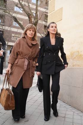 Spanish Queen Letizia during burial of Fernando Onega in Madrid on Wednesday, 4 March 2026. Cordon Press 