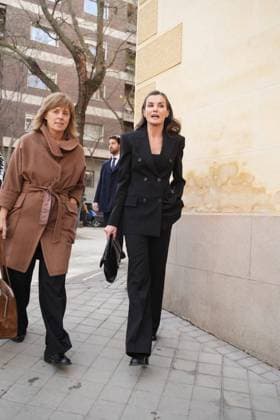 Spanish Queen Letizia during burial of Fernando Onega in Madrid on Wednesday, 4 March 2026. Cordon Press 