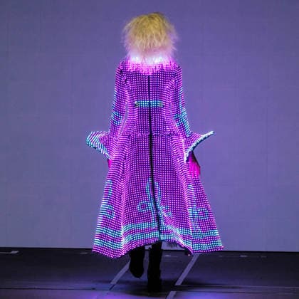 Paris fashion week Womenwear FALL WINTER 2026 2027 ANREALAGE 3rd March 2026 sylvie lefort photography MAXPPP 03 03 2026 @sylvie Lefort Photography MAXPPP 03 03 26 Models present creations from the Womenswear FALL WINTER 2026 2027collection by ANREALAGE during the Paris Fashion Week, in Paris, France 3rd March 2026 The presentation of the Womens collections from March 2nd to March 10th 26  Copyright: xMAXPPPxsylviexlefortxphotographyx LFR202603041454 LFR202603041454