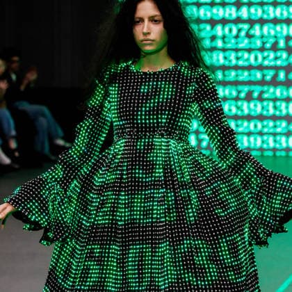 Paris fashion week Womenwear FALL WINTER 2026 2027 ANREALAGE 3rd March 2026 sylvie lefort photography MAXPPP 03 03 2026 @sylvie Lefort Photography MAXPPP 03 03 26 Models present creations from the Womenswear FALL WINTER 2026 2027collection by ANREALAGE during the Paris Fashion Week, in Paris, France 3rd March 2026 The presentation of the Womens collections from March 2nd to March 10th 26  Copyright: xMAXPPPxsylviexlefortxphotographyx LFR202603041481 LFR202603041481