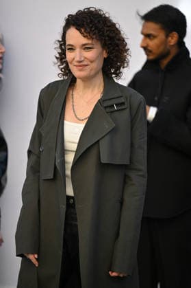 PFW Courreges Outside Arrivals Coralie Fargeat arriving at Courreges show during Fashion Week in Paris, France on March 4, 2026. Photo by Julien Reynaud APS-Medias ABACAPRESS.COM Paris France  Copyright: xReynaudxJulien APS-Medias ABACAx