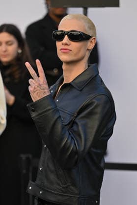 PFW Courreges Outside Arrivals Matteo Sinet arriving at Courreges show during Fashion Week in Paris, France on March 4, 2026. Photo by Julien Reynaud APS-Medias ABACAPRESS.COM Paris France  Copyright: xReynaudxJulien APS-Medias ABACAx
