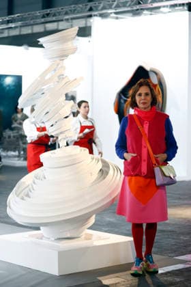 Famous faces meet at the opening of the 45th edition of the International Contemporary Art Fair ARCOmadrid 2026 Ágatha Ruiz de la Prada at the 45th edition of the International Contemporary Art Fair ARCOmadrid 2026, on March 4, 2026, in Madrid Spain FAMOUSES ARCO ARTE Madrid Madrid Madrid Spain  Copyright: xJosexVelascox 7336924