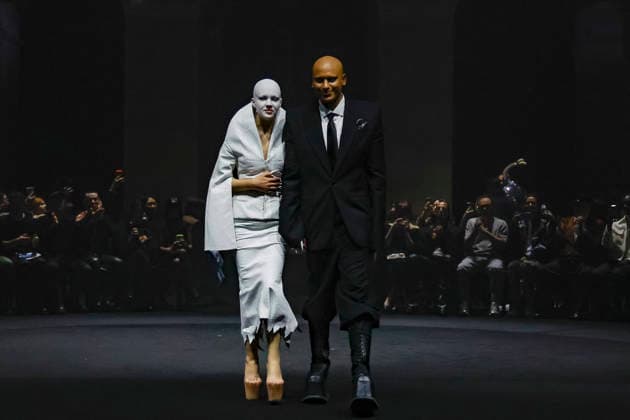 Les créateurs de mode Hannah Rose Dalton et Steven Raj Bhaskara Défilé Matieres Fecales Collection Femme Prêt à Porter Automne Hiver 2026 2027 lors de la Fashion Week de Paris PFW , à Paris, France, le 3 mars 2026 Bestimage FGashion designers Hannah Rose Dalton and Steven Raj Bhaskara Runway during the Matières Fecales Ready to Wear Fall Winter 2026 2027 fashion show as part of Paris Fashion Week on March 3rd, 2026 in Paris, France Paris France  Copyright: xAgencex xBestimagexAgencex xBestimagex