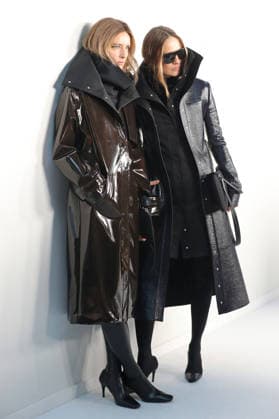 PFW - Courreges - Backstage - Womenswear Anne-Catherine Lacroix and Nataöa Vojnovic poses backstage prior to the Courrèges Womenswear Fall Winter 2026-2027 show as part of Paris Fashion Week on March 04, 2026 in Paris, France. Photo by Gonzalez Alain-Gil ABACAPRESS.COM Paris Ile-de-France France  Copyright: xGonzalezxAlain-Gil ABACAx