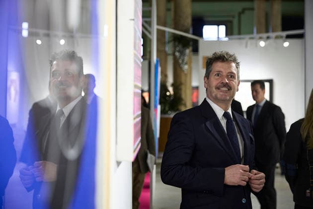 Ayuso inaugurates the IX Salón de Arte Moderno The Minister of Culture, Tourism and Sports of the Community of Madrid, Mariano de Paco, participates in the inauguration of the IX Salón de Arte Moderno SAM 2026, at the Salón de Baile del Círculo de Bellas Artes, on March 4, 2026, in Madrid Spain The exhibition, which can be visited from March 8, has established itself as the second most visited fair of Madrid Art Week, after ARCO, with more than 11,000 visitors in its last edition, Its uniqueness lies in its format, inspired by the old Parisian salons, which is close, informative and didactic, where dealers and experts share with the public the context and relevance of each piece 04 MARCH 2026 Jesús Hellí Madrid Madrid Espana Copyright: xJesusxHellinx 7337459