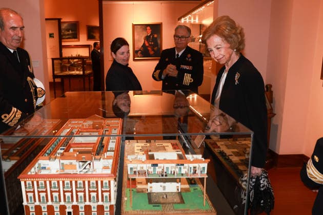 04-03-2026 Madrid Queen Sofia visited the La Bandera que vino de la Mar. Los colores que nos identifican ( Flag that came from the sea, the colors that identify us) exhibition at the Naval museum in Madrid. Â  Copyright: xPPEx