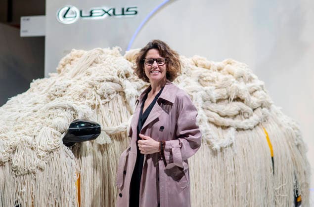 Presentation of the Lexus stand at the ARCO fair The director of Lexus Spain, Mar Pieltain, poses with the Lexus Art Car 2025, at the Lexus stand at the ARCO fair, on March 4, 2026, in Madrid Spain For the seventh consecutive year, Lexus participates in ARCO, this time with an installation based on the five senses that proposes a sensory journey to relate to art from the experience, curiosity and emotion 04 MARCH 2026 Madrid Madrid Madrid Spain  Copyright: xAlbertoxOrtegax 7337503