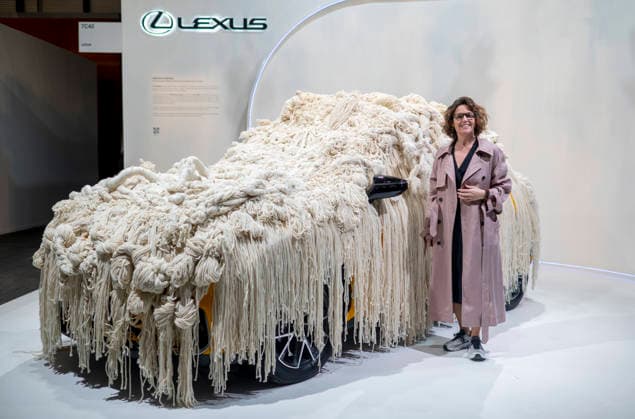 Presentation of the Lexus stand at the ARCO fair The director of Lexus Spain, Mar Pieltain, poses with the Lexus Art Car 2025, at the Lexus stand at the ARCO fair, on March 4, 2026, in Madrid Spain For the seventh consecutive year, Lexus participates in ARCO, this time with an installation based on the five senses that proposes a sensory journey to relate to art from the experience, curiosity and emotion 04 MARCH 2026 Madrid Madrid Madrid Spain  Copyright: xAlbertoxOrtegax 7337502
