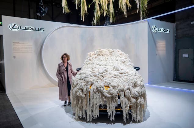 Presentation of the Lexus stand at the ARCO fair The director of Lexus Spain, Mar Pieltain, poses with the Lexus Art Car 2025, at the Lexus stand at the ARCO fair, on March 4, 2026, in Madrid Spain For the seventh consecutive year, Lexus participates in ARCO, this time with an installation based on the five senses that proposes a sensory journey to relate to art from the experience, curiosity and emotion 04 MARCH 2026 Madrid Madrid Madrid Spain  Copyright: xAlbertoxOrtegax 7337504