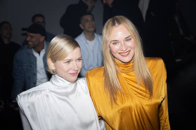PFW - Balmain Front Row Naomi Watts and Diane Kruger on the front row of the Balmain fashion show as part of Paris Fashion Week Fall 2026 on March 4, 2026 in Paris, France. Photo by Alexis Jumeau ABACAPRESS.COM Paris France  Copyright: xJumeauxAlexis ABACAx