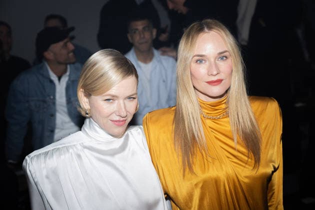 PFW - Balmain Front Row Naomi Watts and Diane Kruger on the front row of the Balmain fashion show as part of Paris Fashion Week Fall 2026 on March 4, 2026 in Paris, France. Photo by Alexis Jumeau ABACAPRESS.COM Paris France  Copyright: xJumeauxAlexis ABACAx