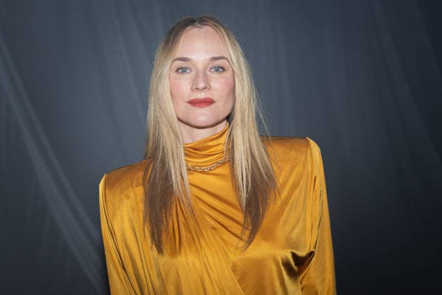 PFW - Balmain Front Row Diane Kruger on the front row of the Balmain fashion show as part of Paris Fashion Week Fall 2026 on March 4, 2026 in Paris, France. Photo by Alexis Jumeau ABACAPRESS.COM Paris France  Copyright: xJumeauxAlexis ABACAx