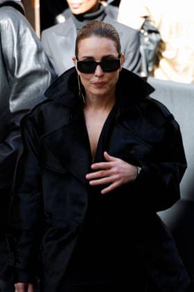 Paris Fashion Week People at the Balmain show Noomi Rapace 453739 2026 03 04 Rapace, Noomi  Copyright: xIvankaxVoisinx xStarfacex STAR_453739_004