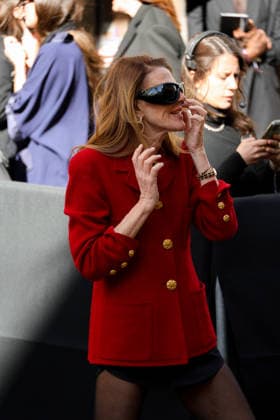 Paris Fashion Week People at the Balmain show Anna Dello Russo 453739 2026 03 04 Dello Russo, Anna  Copyright: xIvankaxVoisinx xStarfacex STAR_453739_014