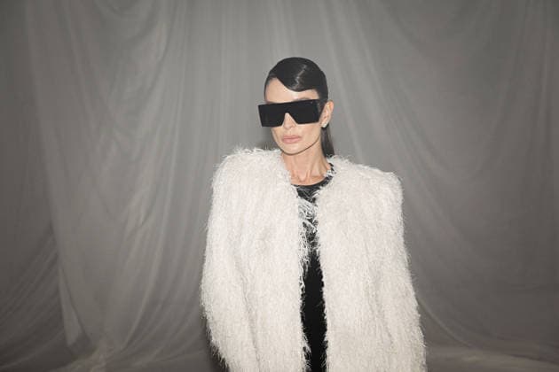 PFW - Balmain Front Row Guest on the front row of the Balmain fashion show as part of Paris Fashion Week Fall 2026 on March 4, 2026 in Paris, France. Photo by Alexis Jumeau ABACAPRESS.COM Paris France  Copyright: xJumeauxAlexis ABACAx