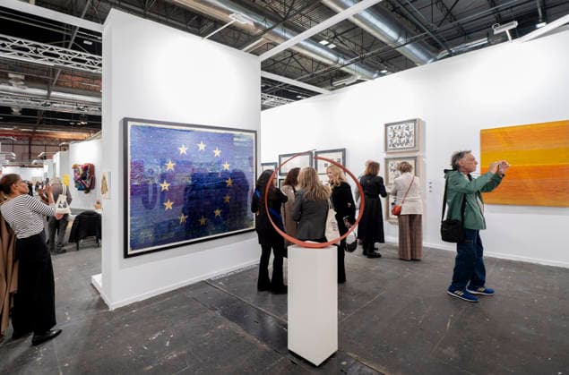 The 45th edition of the International Contemporary Art Fair of Spain ARCO kicks off Works exhibited during the 45th edition of the International Contemporary Art Fair of Spain ARCO at IFEMA, on March 4, 2026, in Madrid Spain The contemporary art fair ARCOmadrid kicks off this Wednesday at IFEMA Madrid in an edition in which both galleries and artists demand a reduction of the cultural VAT as it already happened last year, In which the future and AI will be protagonists again, as well as the absence for the first time of the Helga de Alvear gallery, present at the fair since its first edition 04 MARCH 2026 ART FAIR EXHIBITION Madrid Madrid Spain  Copyright: xAlbertoxOrtegax 7337919