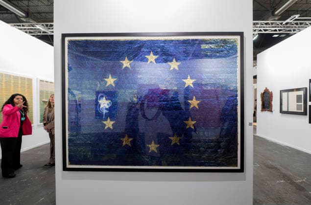 The 45th edition of the International Contemporary Art Fair of Spain ARCO kicks off Works exhibited during the 45th edition of the International Contemporary Art Fair of Spain ARCO at IFEMA, on March 4, 2026, in Madrid Spain The contemporary art fair ARCOmadrid kicks off this Wednesday at IFEMA Madrid in an edition in which both galleries and artists demand a reduction of the cultural VAT as it already happened last year, In which the future and AI will be protagonists again, as well as the absence for the first time of the Helga de Alvear gallery, present at the fair since its first edition 04 MARCH 2026 ART FAIR EXHIBITION Madrid Madrid Spain  Copyright: xAlbertoxOrtegax 7337920