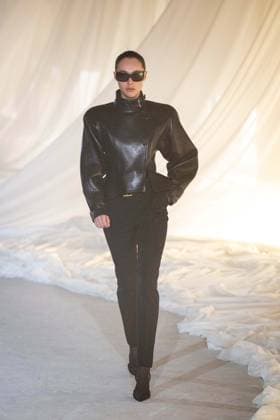 PFW - Balmain Runway A model walks the runway during the Balmain Womenswear Fall Winter 2026-2027 show as part of Paris Fashion Week on March 04, 2026 in Paris, France. Photo by Alexis Jumeau ABACAPRESS.COM Paris France  Copyright: xJumeauxAlexis ABACAx